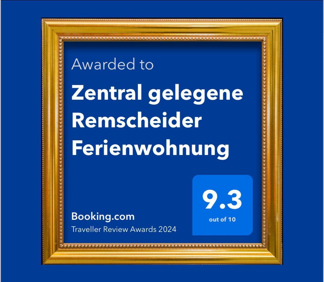 Zentral Gelegene Remscheider Ferienwohnung ภายนอก รูปภาพ